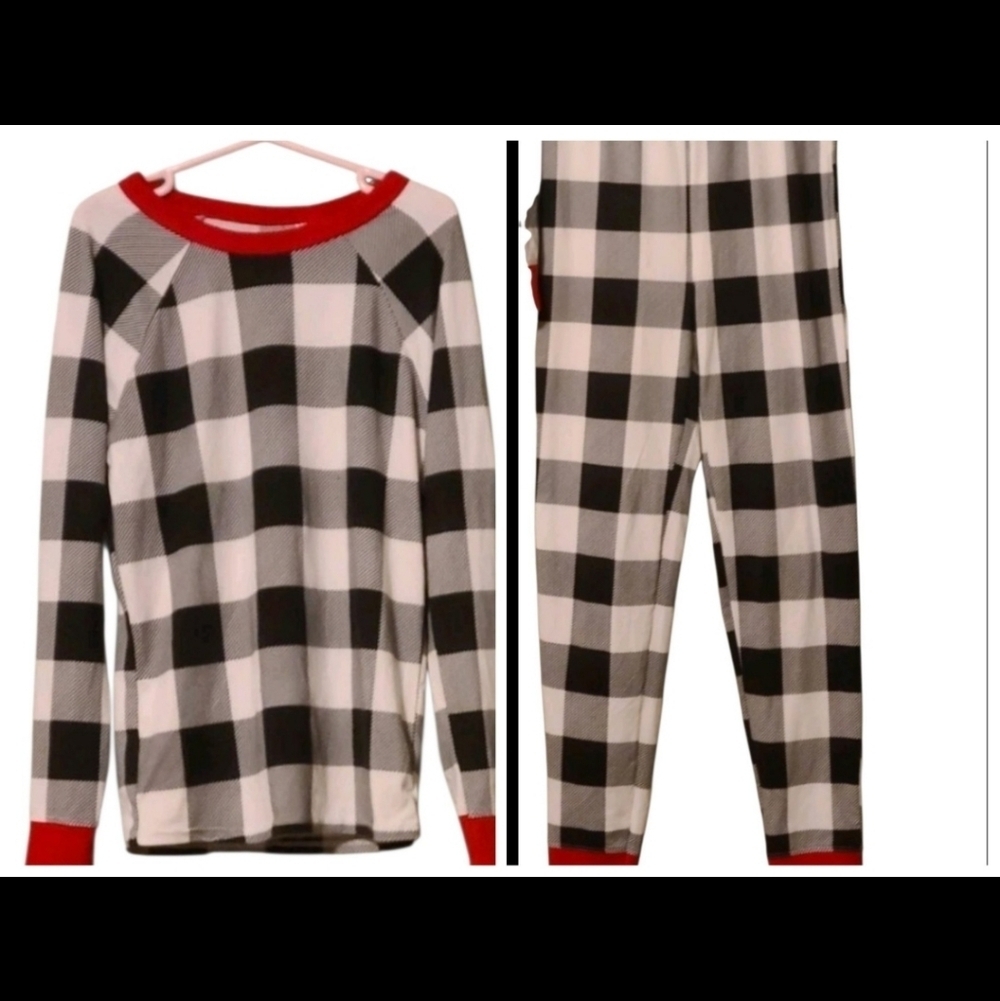 Holiday Time kids unisex size 10 pajamas EUC